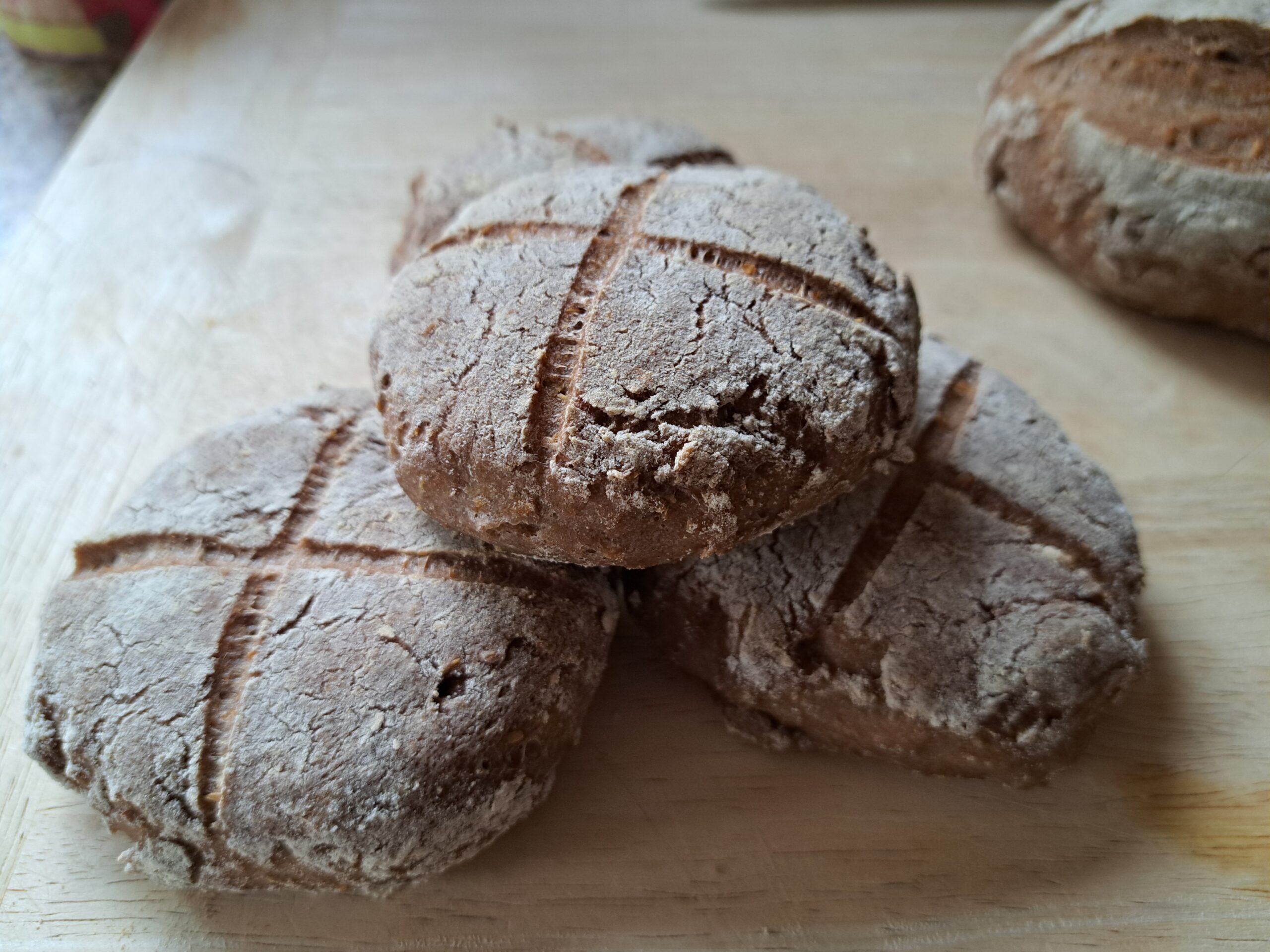 Gluten free sourdough buns