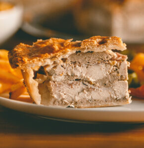Modern meat pie