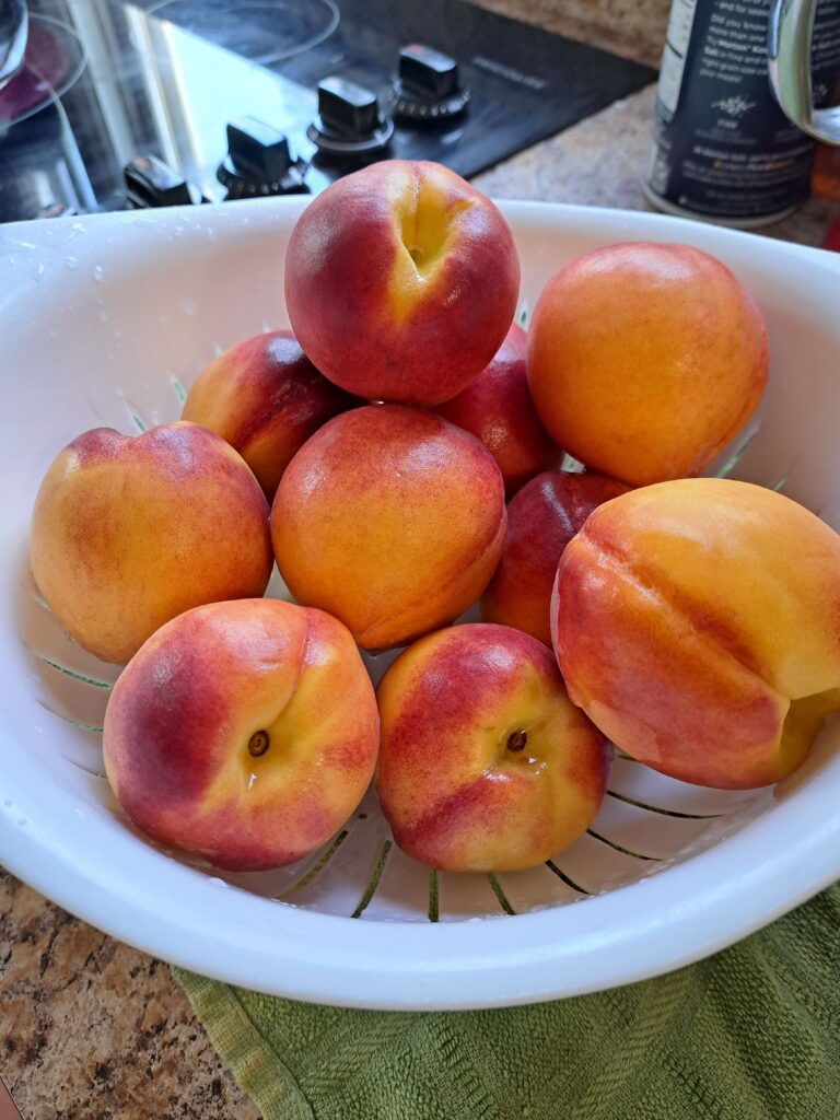 summer peaches